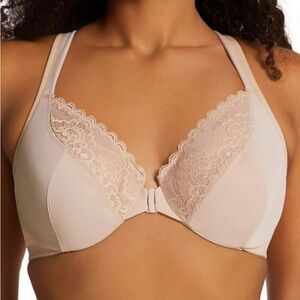 Playtex Nude bra 46 G Front close TWT